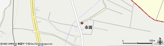 北海道北斗市市渡947周辺の地図