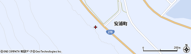 北海道函館市安浦町435周辺の地図