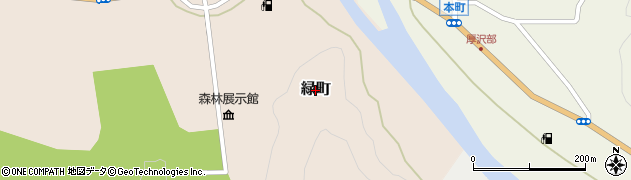 北海道厚沢部町（檜山郡）緑町周辺の地図