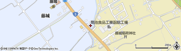 北海道亀田郡七飯町藤城285周辺の地図