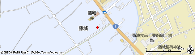 北海道亀田郡七飯町藤城8周辺の地図