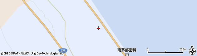 北海道函館市安浦町205周辺の地図