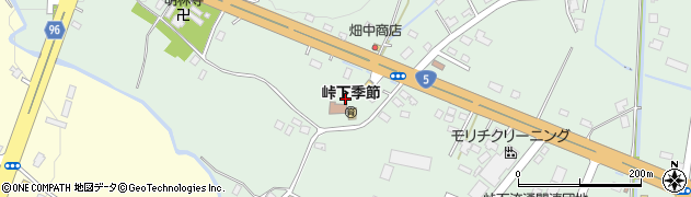 北海道亀田郡七飯町峠下166周辺の地図