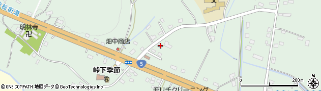 北海道亀田郡七飯町峠下399周辺の地図