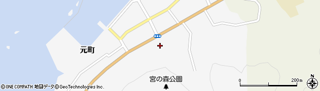 乙部八幡神社周辺の地図