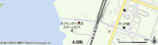 北海道亀田郡七飯町大沼町835周辺の地図