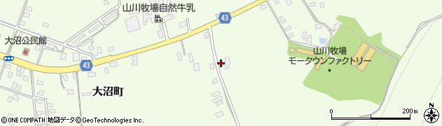 北海道亀田郡七飯町大沼町879周辺の地図