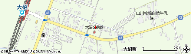 北海道亀田郡七飯町大沼町700周辺の地図