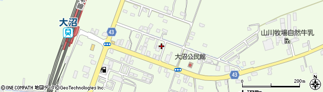 北海道亀田郡七飯町大沼町691周辺の地図