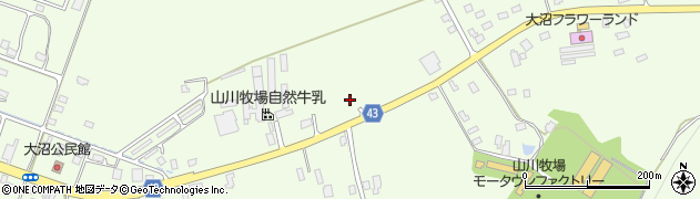 北海道亀田郡七飯町大沼町617周辺の地図