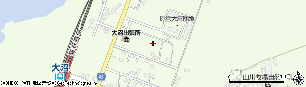 北海道亀田郡七飯町大沼町508周辺の地図