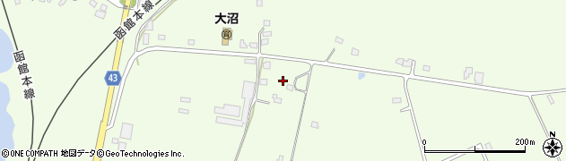 北海道亀田郡七飯町大沼町440周辺の地図