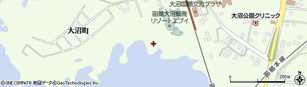 北海道亀田郡七飯町大沼町1036周辺の地図