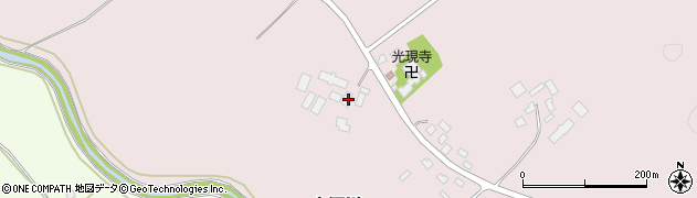 北海道亀田郡七飯町上軍川309周辺の地図