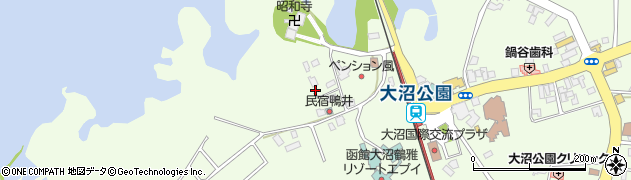 北海道亀田郡七飯町大沼町92周辺の地図