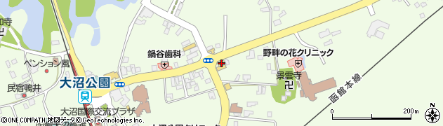 北海道亀田郡七飯町大沼町312周辺の地図
