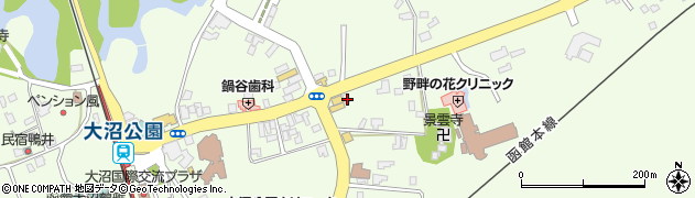 北海道亀田郡七飯町大沼町314周辺の地図