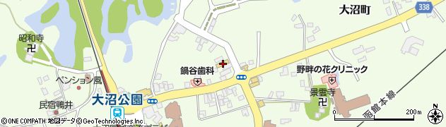 北海道亀田郡七飯町大沼町208周辺の地図