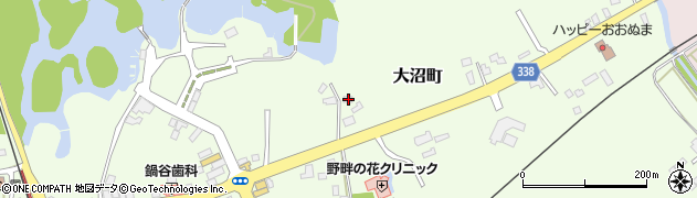 北海道亀田郡七飯町大沼町201周辺の地図