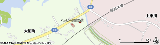 北海道亀田郡七飯町大沼町172周辺の地図