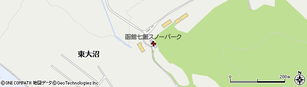 北海道亀田郡七飯町東大沼666周辺の地図