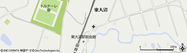 北海道亀田郡七飯町東大沼109周辺の地図