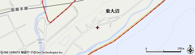 北海道亀田郡七飯町東大沼45周辺の地図