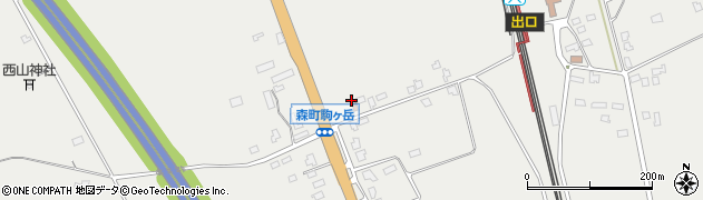 森警察署　駒ケ岳駐在所周辺の地図
