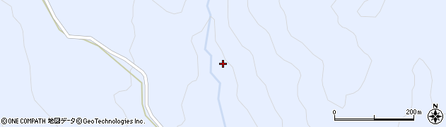 吉兵衛沢周辺の地図