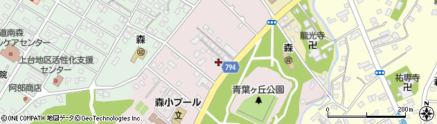 松閣園佐々木生花店周辺の地図