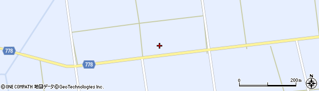 森町役場　濁川地区会館周辺の地図