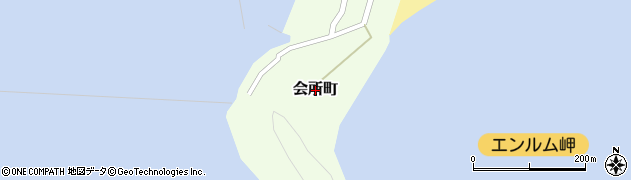 北海道様似町（様似郡）会所町周辺の地図