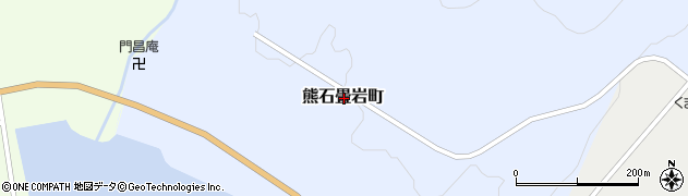 北海道二海郡八雲町熊石畳岩町周辺の地図