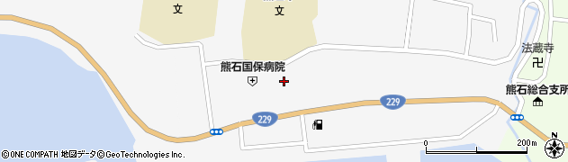 熊石母子健康センター周辺の地図
