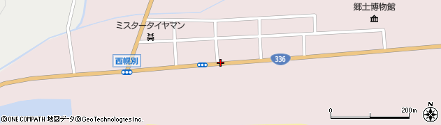 日高幌別駅周辺の地図