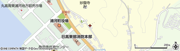 北海道浦河町（浦河郡）昌平町周辺の地図