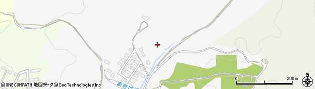 北海道浦河町（浦河郡）常盤町周辺の地図