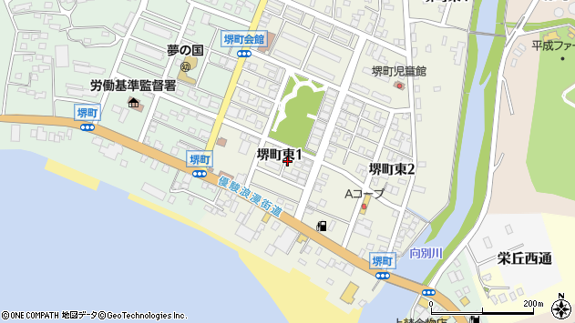 〒057-0033 北海道浦河郡浦河町堺町東の地図