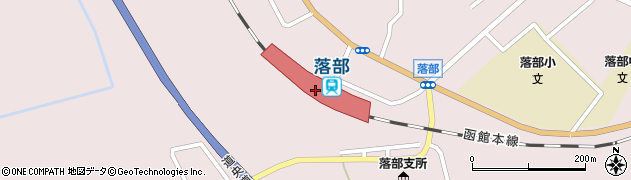 落部駅周辺の地図