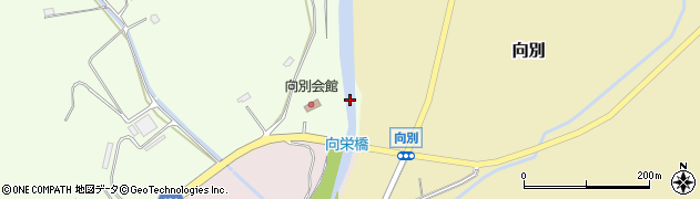 向栄橋周辺の地図