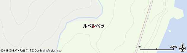 北海道広尾町（広尾郡）ルベシベツ周辺の地図