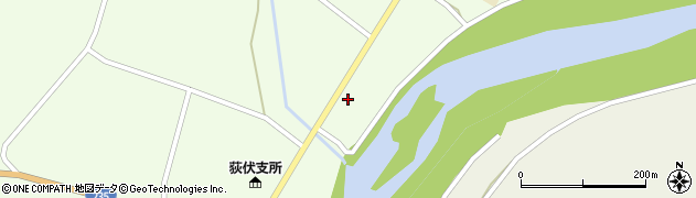 浦河消防署荻伏分遣所周辺の地図