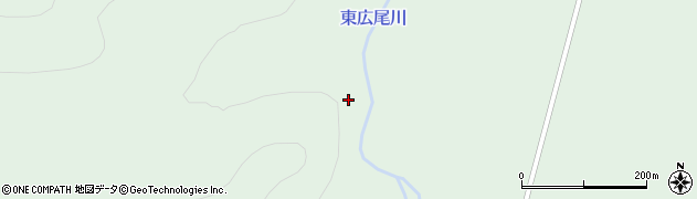 東広尾川周辺の地図