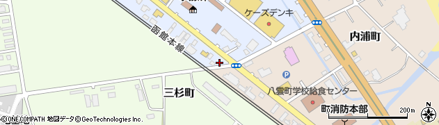 株式会社富士薬品　八雲営業所周辺の地図