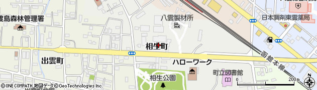 新函館農業協同組合　八雲支店八雲機械センター周辺の地図