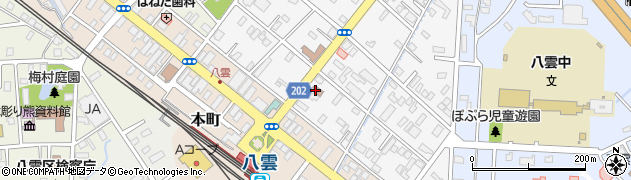 八雲駅前郵便局 ＡＴＭ周辺の地図