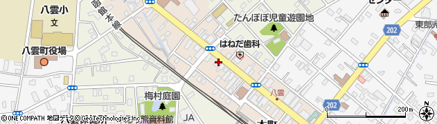 北海道労働金庫八雲支店周辺の地図
