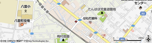 ドコモショップ八雲店周辺の地図