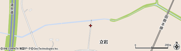 北海道二海郡八雲町立岩333周辺の地図