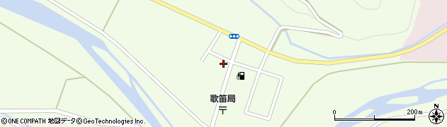 北海道日高郡新ひだか町三石歌笛55周辺の地図